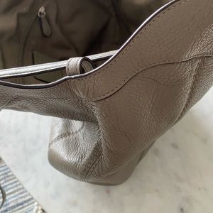 Grey coach bag